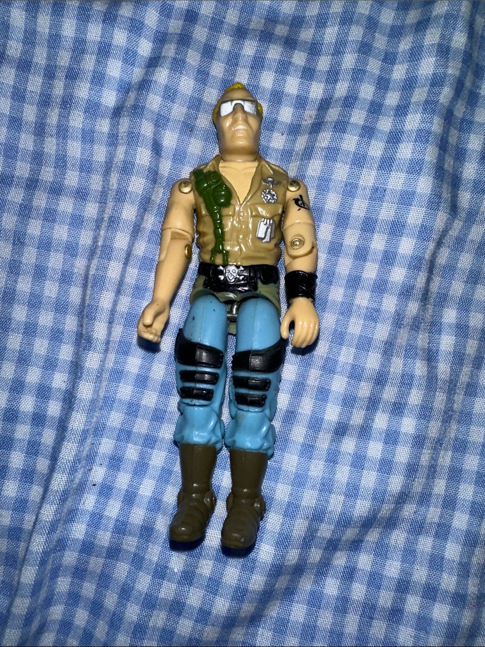 Vintage G.I. Joe Dreadnock Buzzer action figure